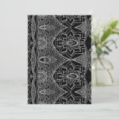 Doodle-Karte Feiertagskarte (Stehend Vorderseite)