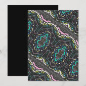 Doodle-Karte Feiertagskarte (Vorne/Hinten)