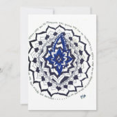 Doodle-Karte Feiertagskarte (Vorderseite)