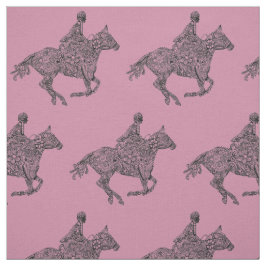 Doodle-Kunstreiter Stoff