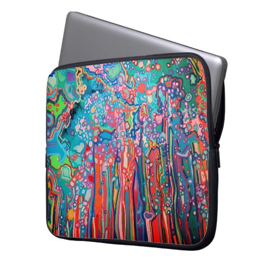 Doodle Laptopschutzhülle (Vorderseite Links)