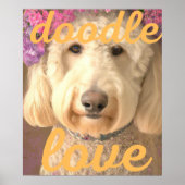 Doodle Liebe Poster (Vorne)