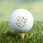 Doodle macht Muster, nahtloses Design. Golfball (Insitu T-Shirt)
