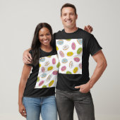 Doodle macht Muster, nahtloses Design. T-Shirt (Unisex)