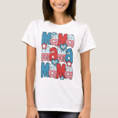Doodle Mama 4. Juli T-Shirt (Vorderseite)