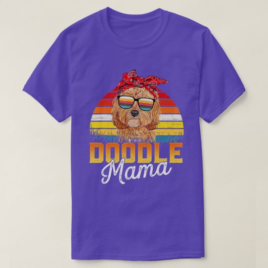 Doodle Mama Best Goldendoodle Mama Ever Mother's D T-Shirt (Design vorne)