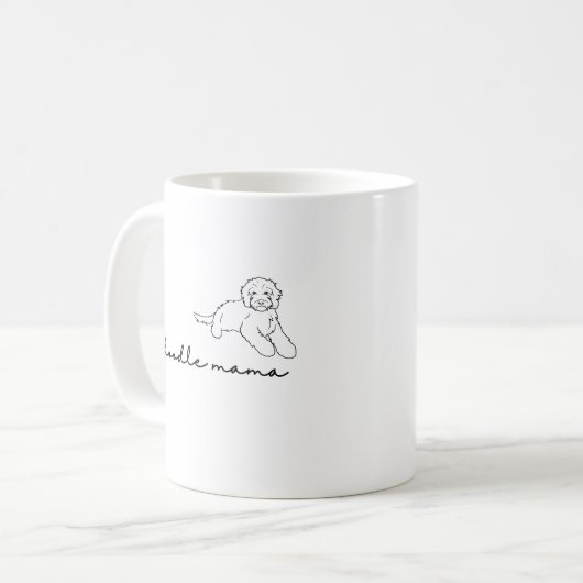 Doodle Mama Coffee Tasse (Vorderseite Links)