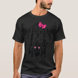 Doodle Mama Golden Doodle Besitzer Mama Frauen T-Shirt