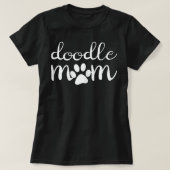 Doodle Mama Goldendoodle Dog Funny Mother T-Shirt (Design vorne)