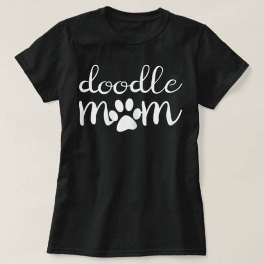 Doodle Mama Goldendoodle Dog Funny Mother T-Shirt (Design vorne)