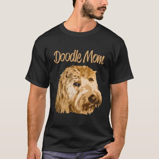 Doodle-Mama Goldendoodle T-Shirt (Vorderseite)