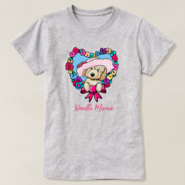 Doodle Mama Hund Lover T - Shirt
