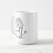 Doodle-Mama Kaffeetasse (Vorderseite Links)