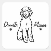 Doodle Mama Stickers (Vorderseite)