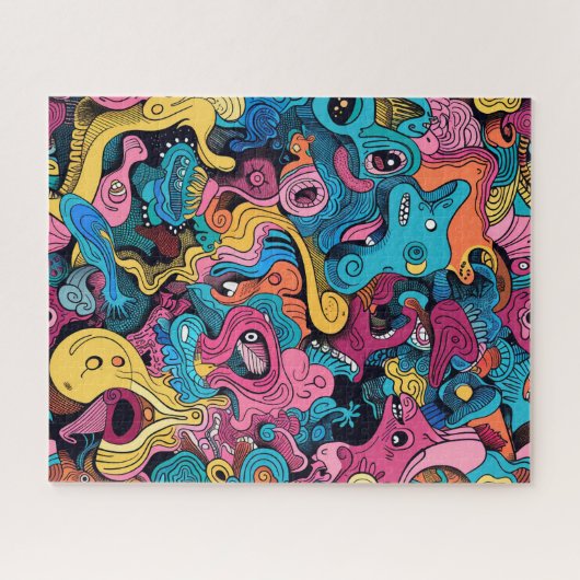 Doodle Mash Jigsaw Puzzle (Horizontal)