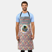 Doodle Master Chef Hut Küchenkunst Schürze (Getragen)