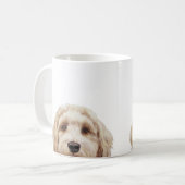 Doodle-Mix Beige-Mix Kaffeetasse (Vorderseite Links)