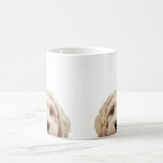Doodle-Mix Beige-Mix Kaffeetasse (Mittel)
