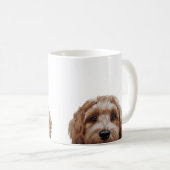 Doodle-Mix Brown von Miart Kaffeetasse (VorderseiteRechts)