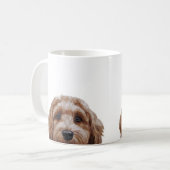 Doodle-Mix Brown von Miart Kaffeetasse (Vorderseite Links)