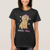 Doodle Mom Funny And Cute Goldendoodle For Mom Mot T-Shirt (Vorderseite)