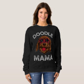 Doodle Mom Labradoodle Dog  For Mother s Day Sweatshirt (Vorne ganz)