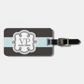 Doodle Monogram Gepäckanhänger