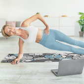 Doodle-Monster Yogamatte