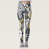 Doodle Monsters Leggings (Vorderseite)