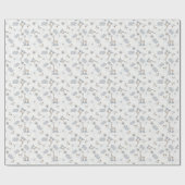 Doodle-Muster 2 Geschenkpapier (Flach)