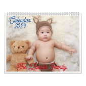 Doodle Niedlich & Friendly Baby Wall Calendar 2024 Kalender (Titelbild)