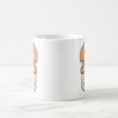 Doodle Niedlich Hund Vater Mama Kaffeetasse (Mittel)