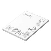 Doodle Notepad Notizblock (Rotiert)