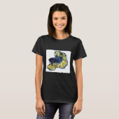 Doodle Nr. 34 Betta Fish T-Shirt (Vorne ganz)