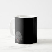 Doodle Oma Black Goldendoodle Kaffeetasse (Vorderseite Links)
