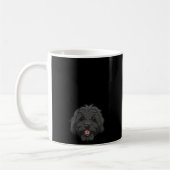 Doodle Oma Black Goldendoodle Kaffeetasse (Links)