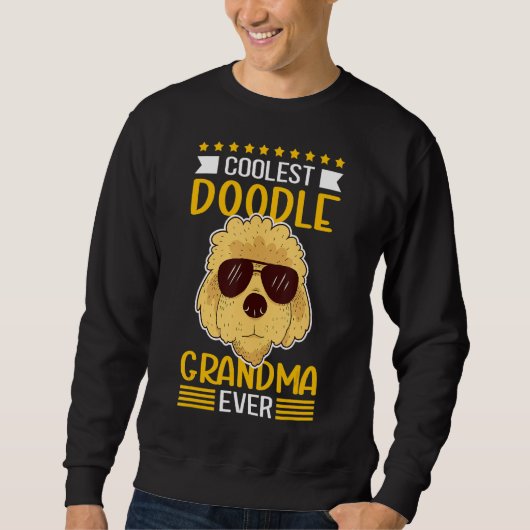 Doodle Oma Dog Eigentümer Goldendoodle Doodle_1 Sweatshirt (Vorderseite)