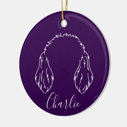 Doodle Ornament (Paw Prints) (Links)