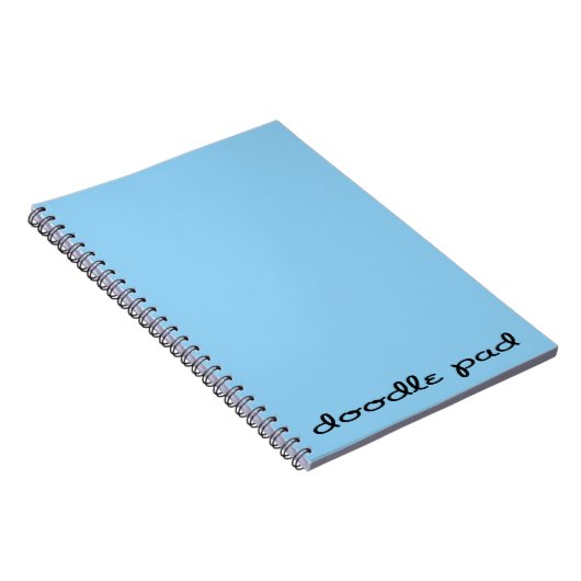 Doodle Pad Blue Notizblock (Rechte Seite)