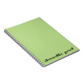 Doodle Pad Green Notizblock (Rechte Seite)