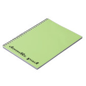 Doodle Pad Green Notizblock (Linke Seite)