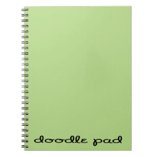 Doodle Pad Green Notizblock