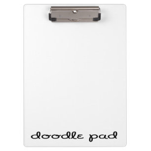 Doodle Pad Klemmbrett