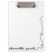 Doodle Pad Klemmbrett (Vorderseite)