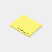 Doodle Pad Yellow Post-it Klebezettel (angewinkelt)