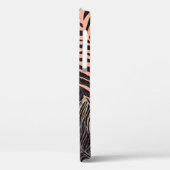 Doodle Palm: HandGezeichnet Blattmuster. Case-Mate iPhone Hülle (Rückseite / Links)