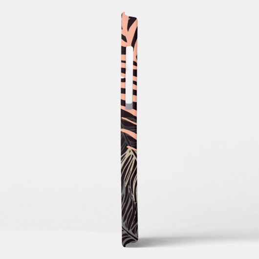 Doodle Palm: HandGezeichnet Blattmuster. Case-Mate iPhone Hülle (Rückseite / Links)