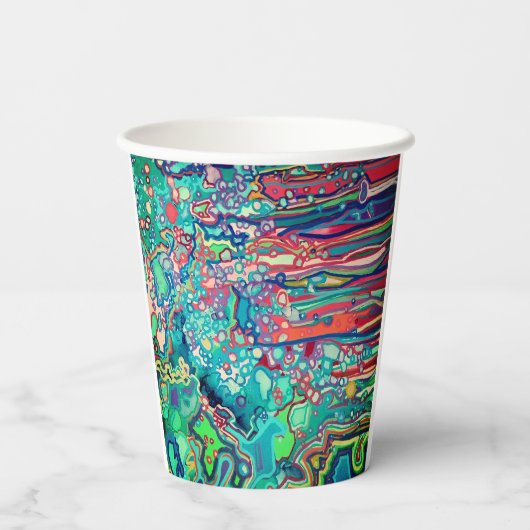 Doodle Pappbecher (Rückseite)