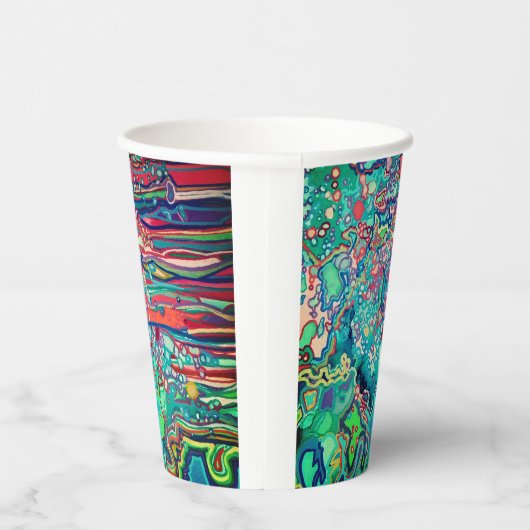 Doodle Pappbecher (Rechts)