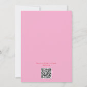 Doodle Pasta and Pacifiers Baby Shower  Einladung (Rückseite)